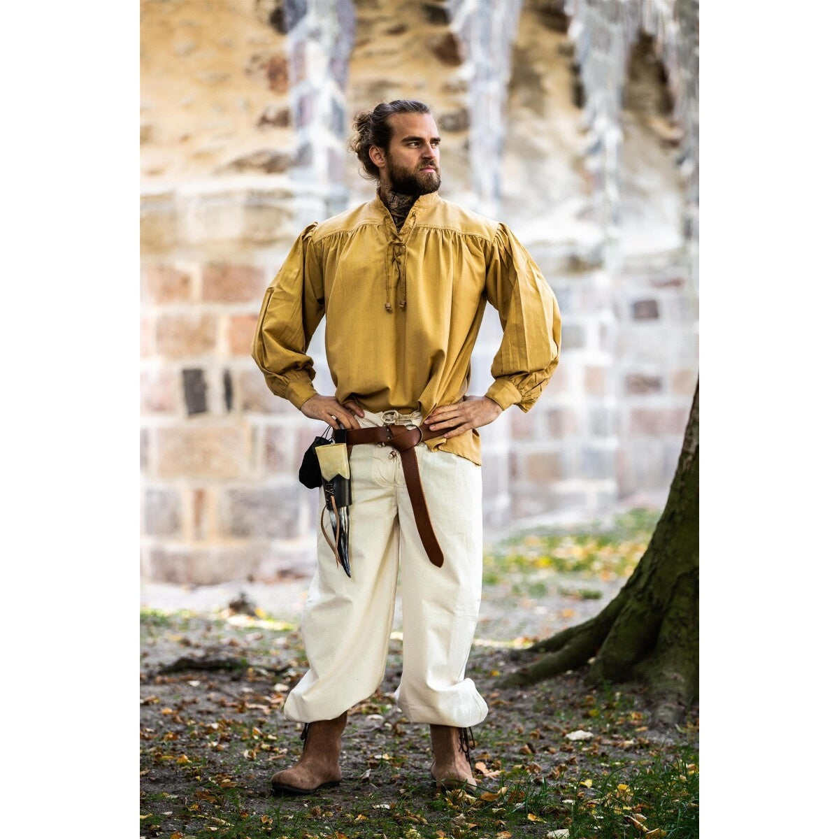 Immagine del prodotto Camicia medievale Yven marrone