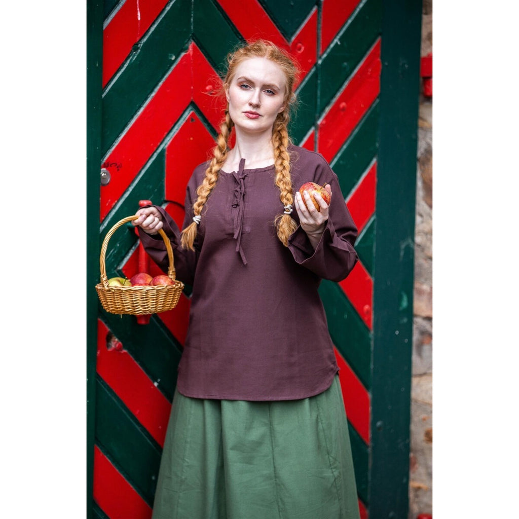 Immagine del prodotto Blusa medievale Tilda marrone