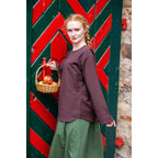 Immagine del prodotto Blusa medievale Tilda marrone