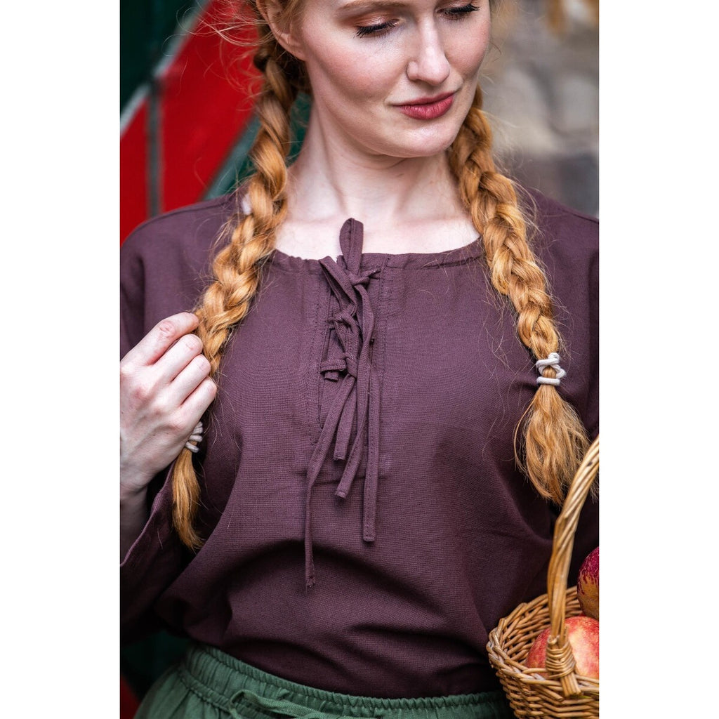 Immagine del prodotto Blusa medievale Tilda marrone