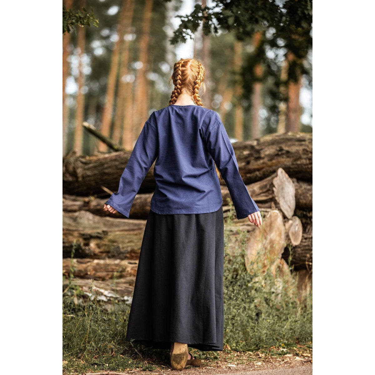 Immagine del prodotto Blusa medievale Tilda blu