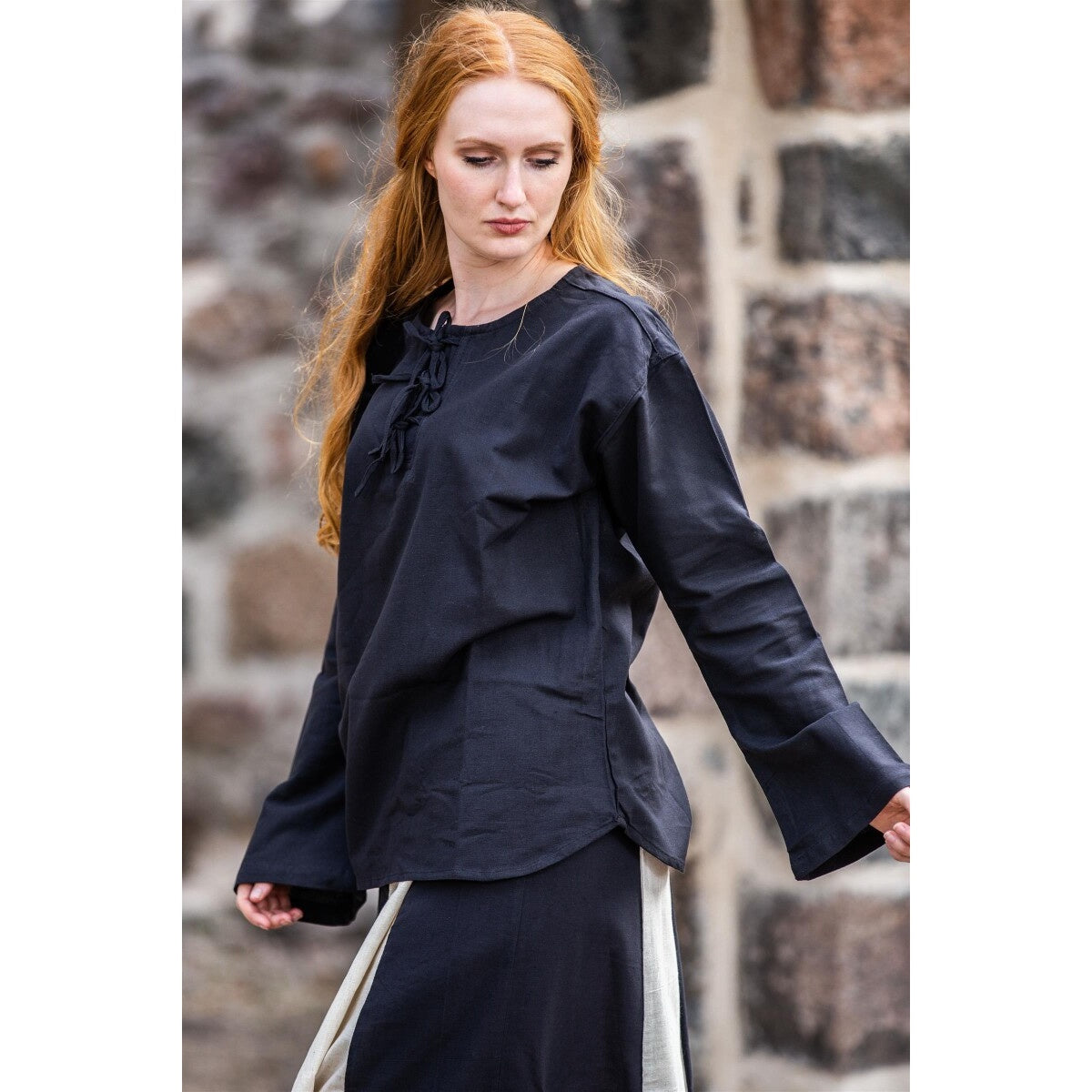 Immagine del prodotto Blusa medievale Tilda nera