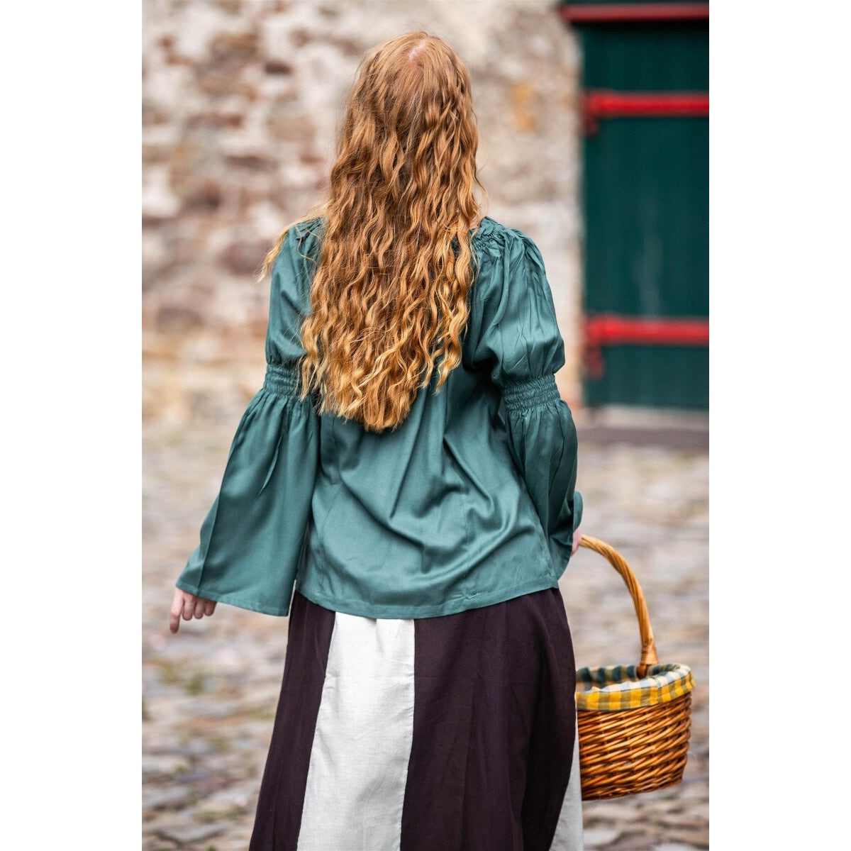 Immagine del prodotto Blusa medievale Emma verde