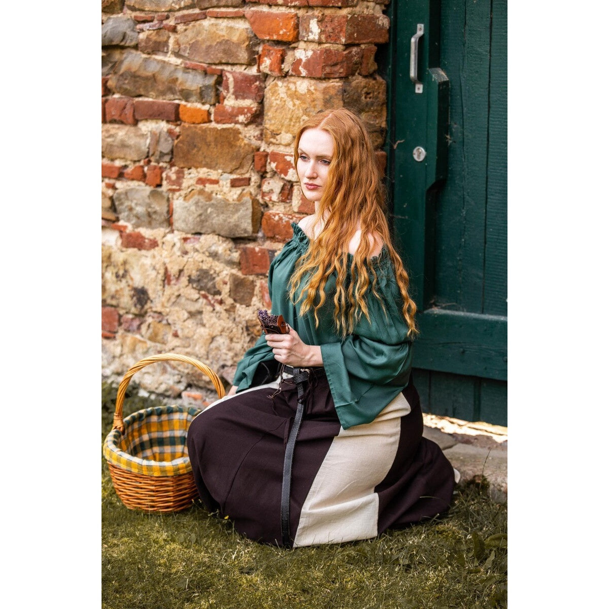 Immagine del prodotto Blusa medievale Emma verde