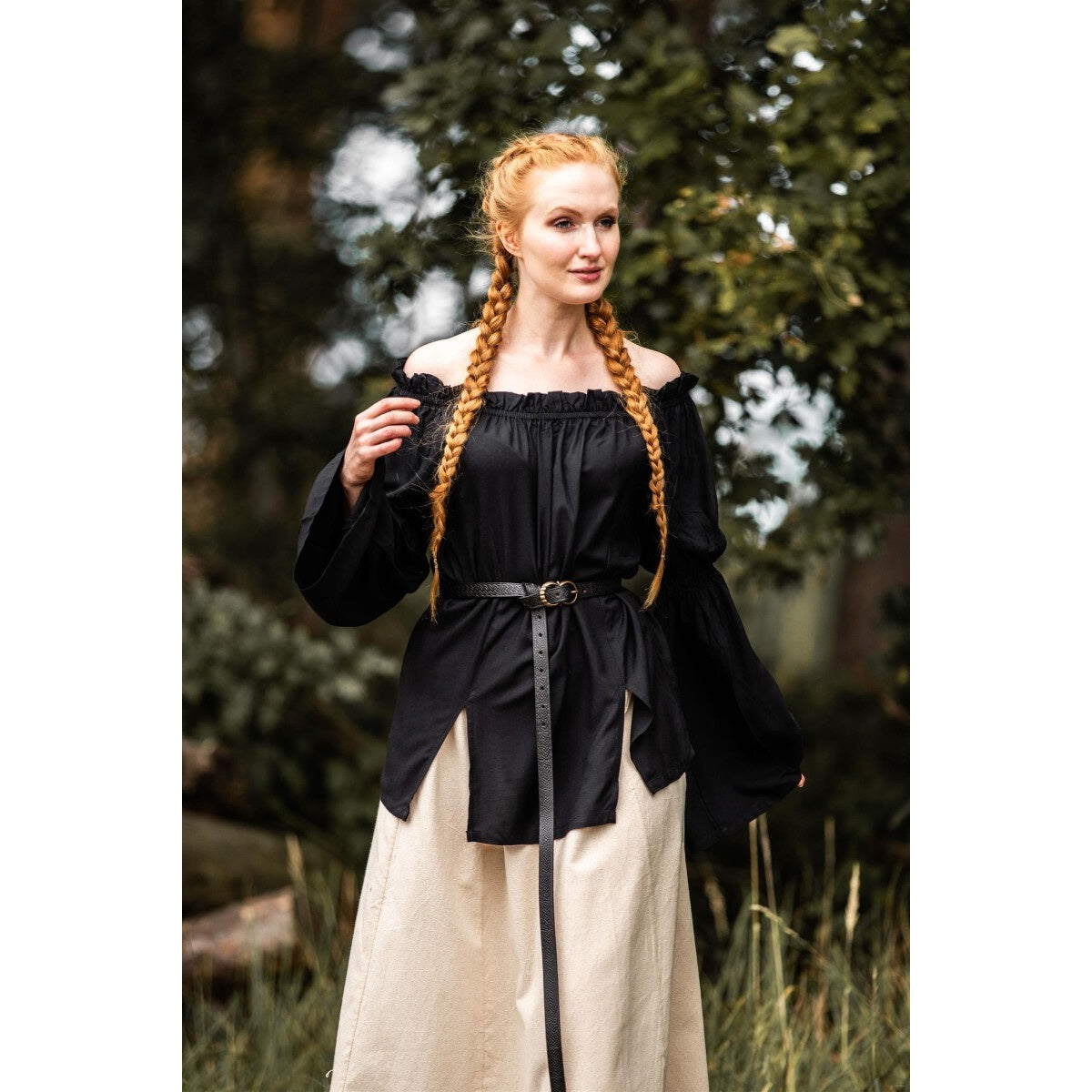 Immagine del prodotto Blusa medievale Emma nera