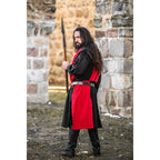 Immagine del prodotto Sopravveste medievale nero-rosso