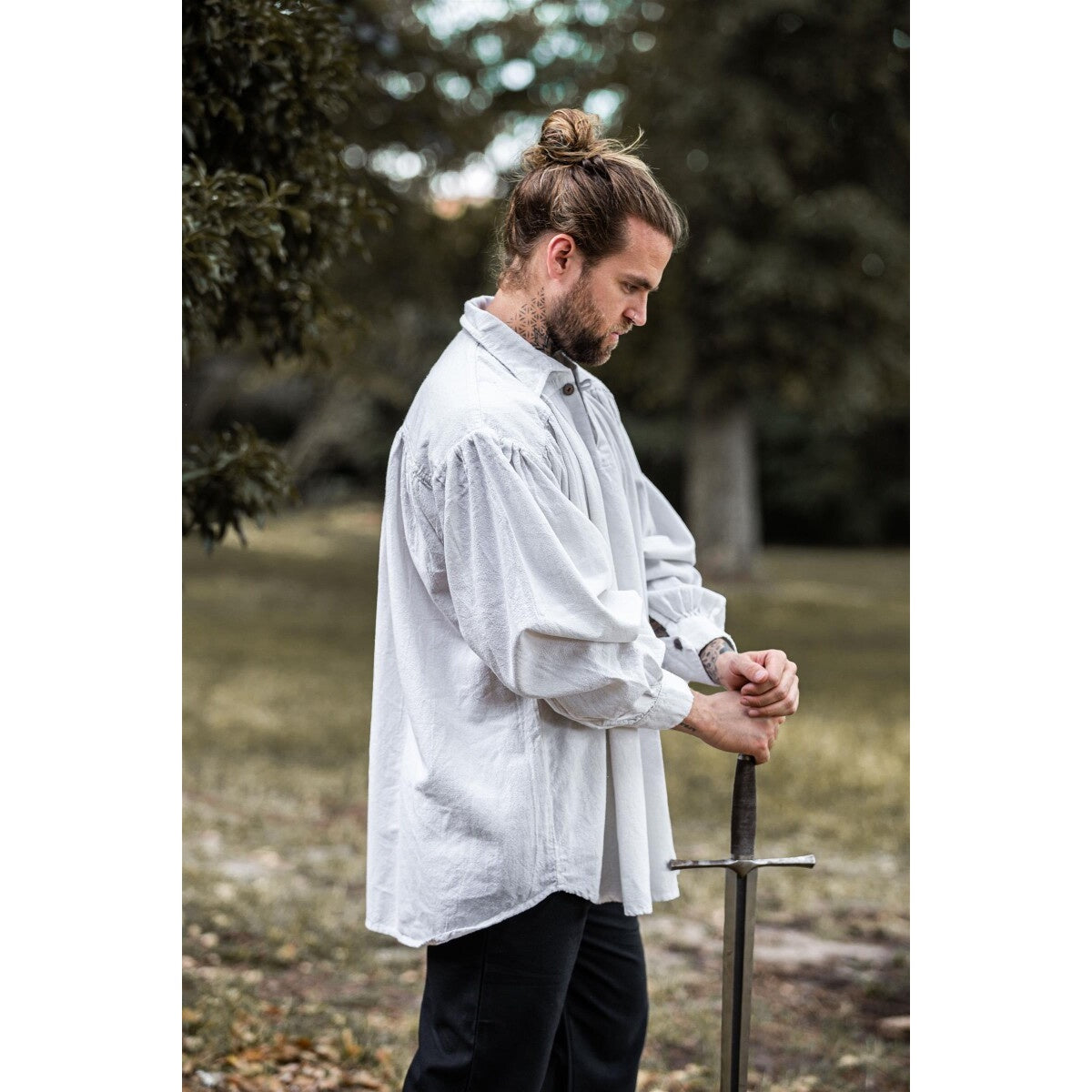 Immagine del prodotto Camicia medievale James bianca