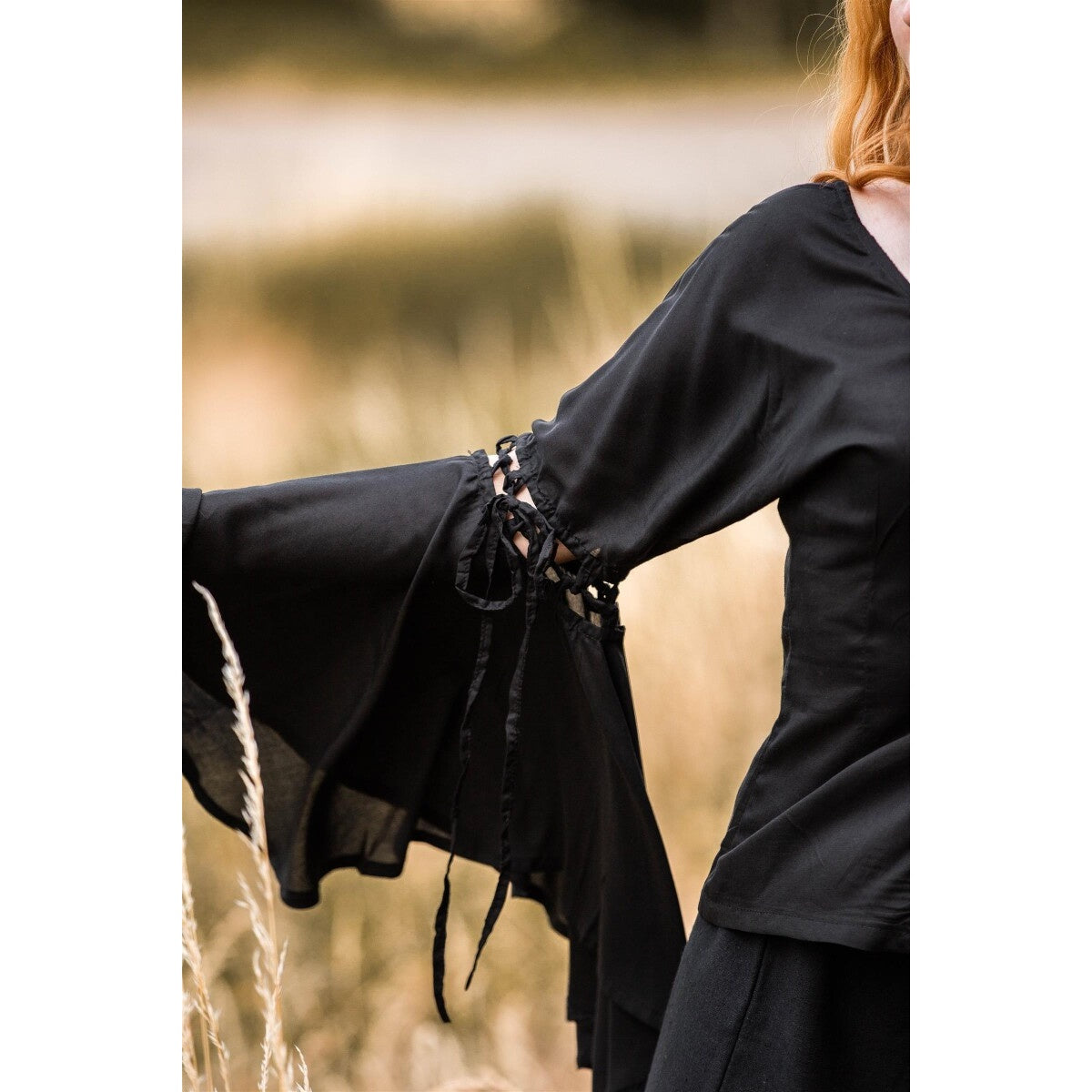Immagine del prodotto Blusa medievale Carmen nera