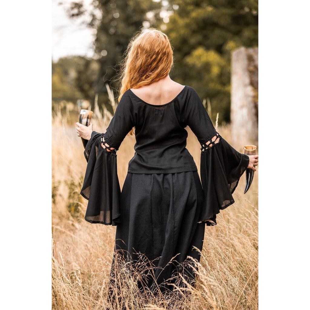 Immagine del prodotto Blusa medievale Carmen nera