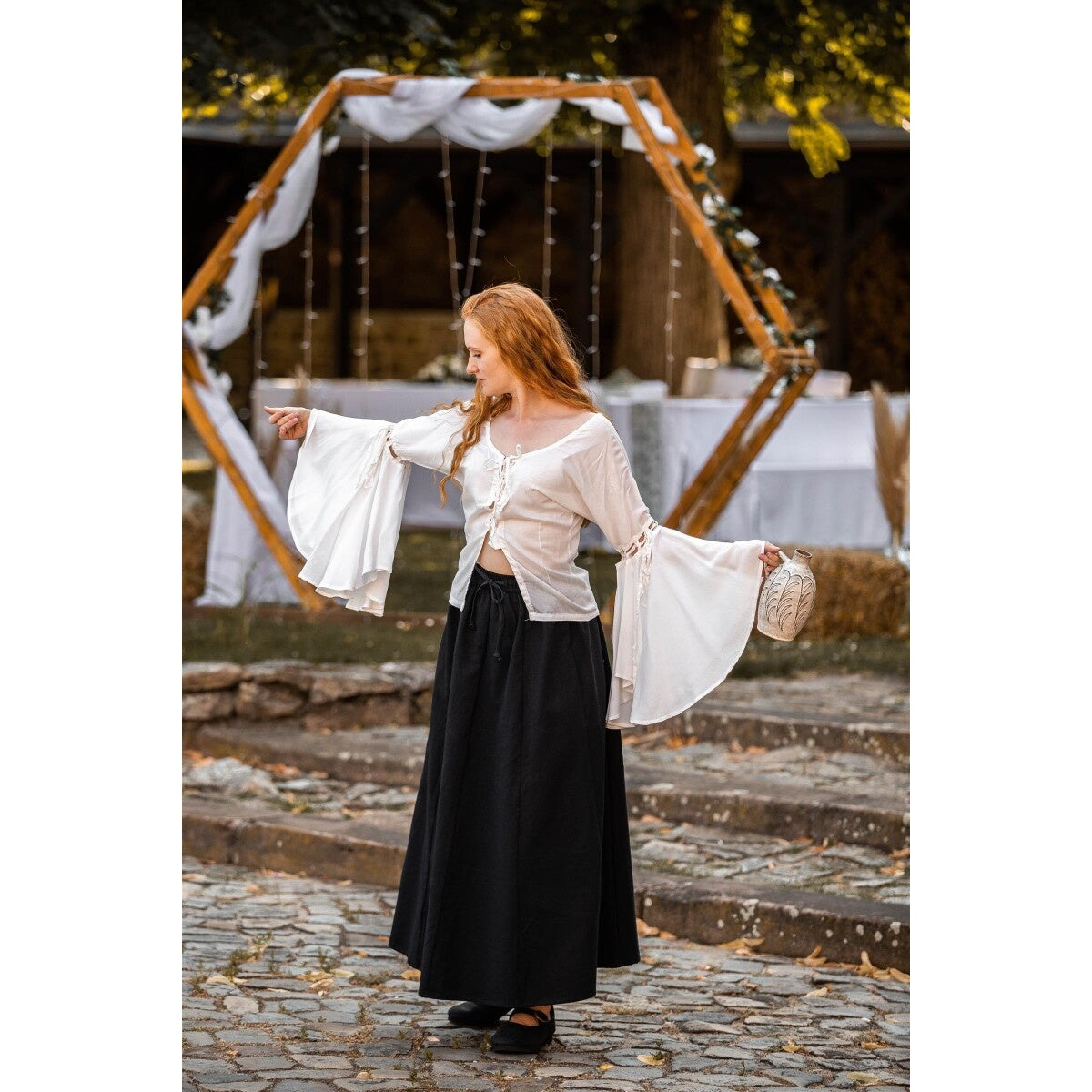 Immagine del prodotto Blusa medievale Carmen bianca