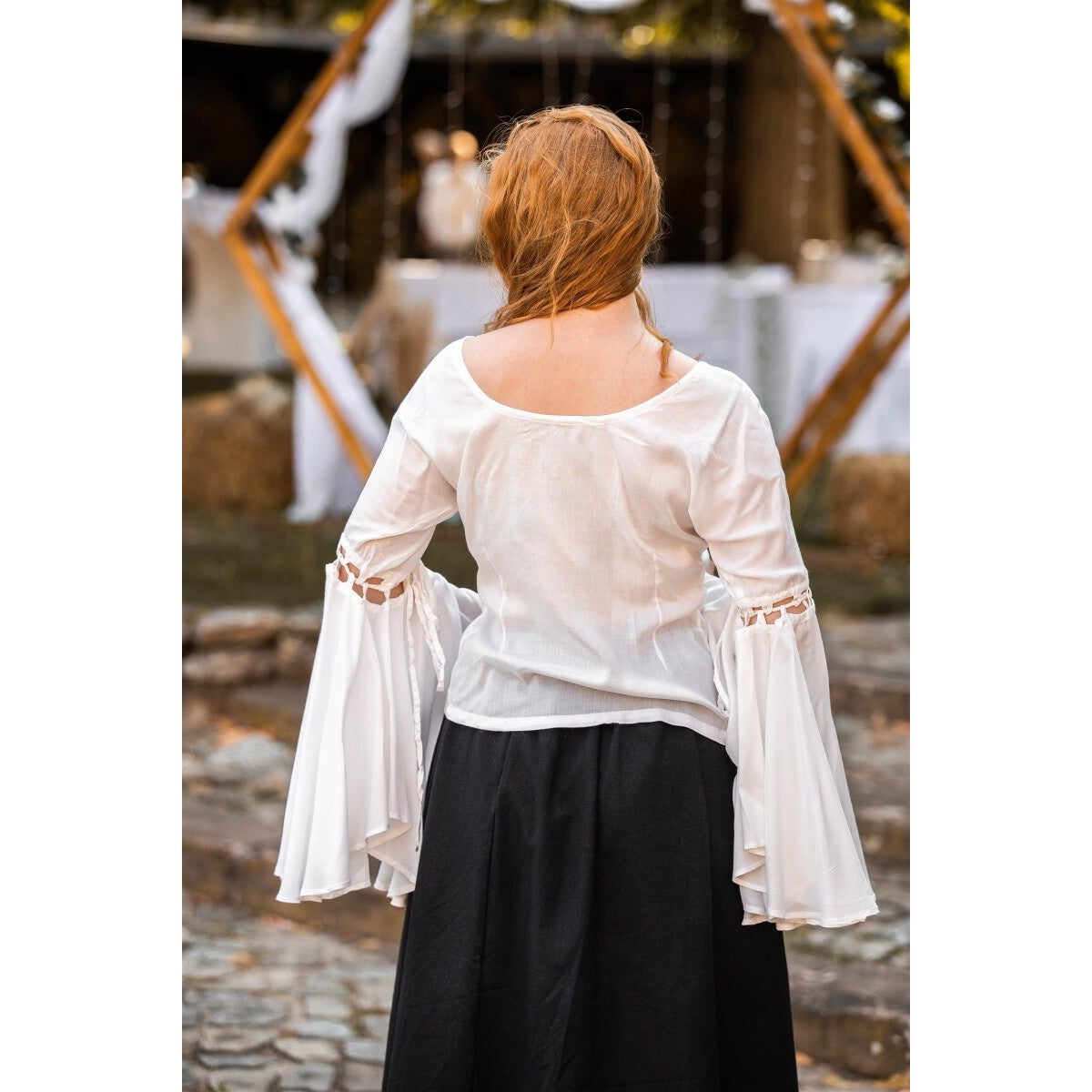 Immagine del prodotto Blusa medievale Carmen bianca