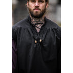 Immagine del prodotto Camicia landsknecht medievale Albert nero-marrone