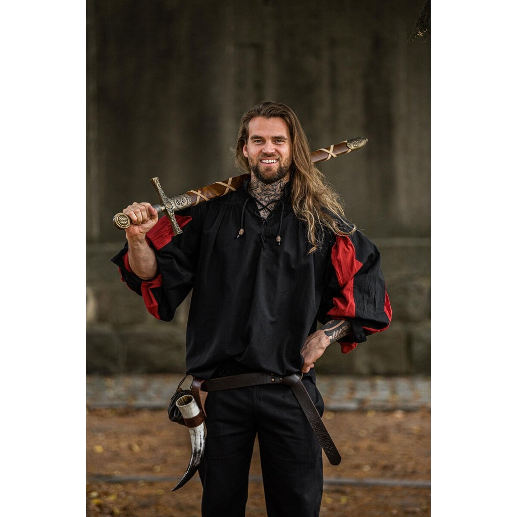 Product image Medieval Landsknecht Shirt Albert black-red