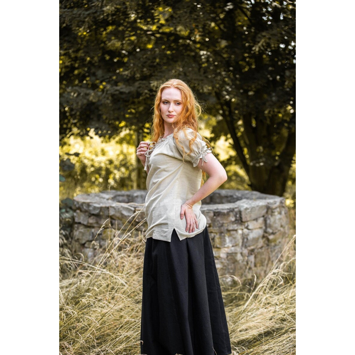 Immagine del prodotto Blusa medievale a maniche corte Otilia