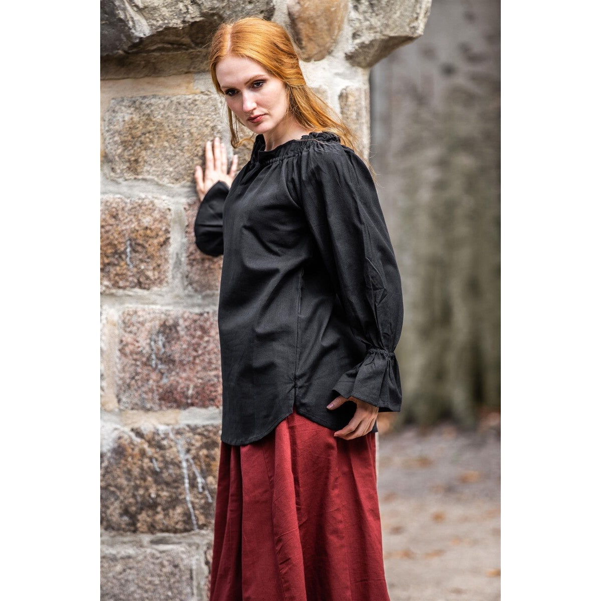 Immagine del prodotto Blusa medievale Morgan nera