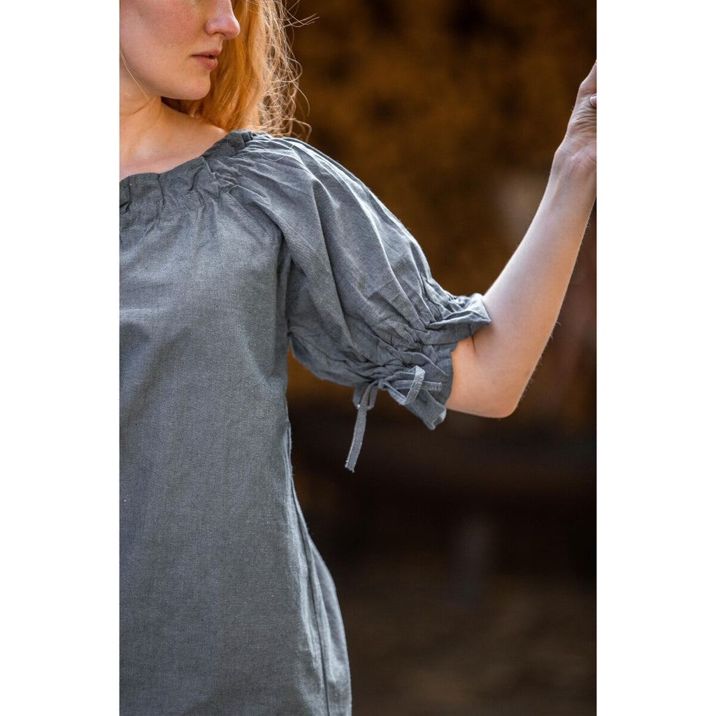 Immagine del prodotto Blusa medievale a maniche corte Verena blu