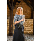 Immagine del prodotto Blusa medievale a maniche corte Verena blu