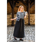 Immagine del prodotto Blusa medievale a maniche corte Verena blu