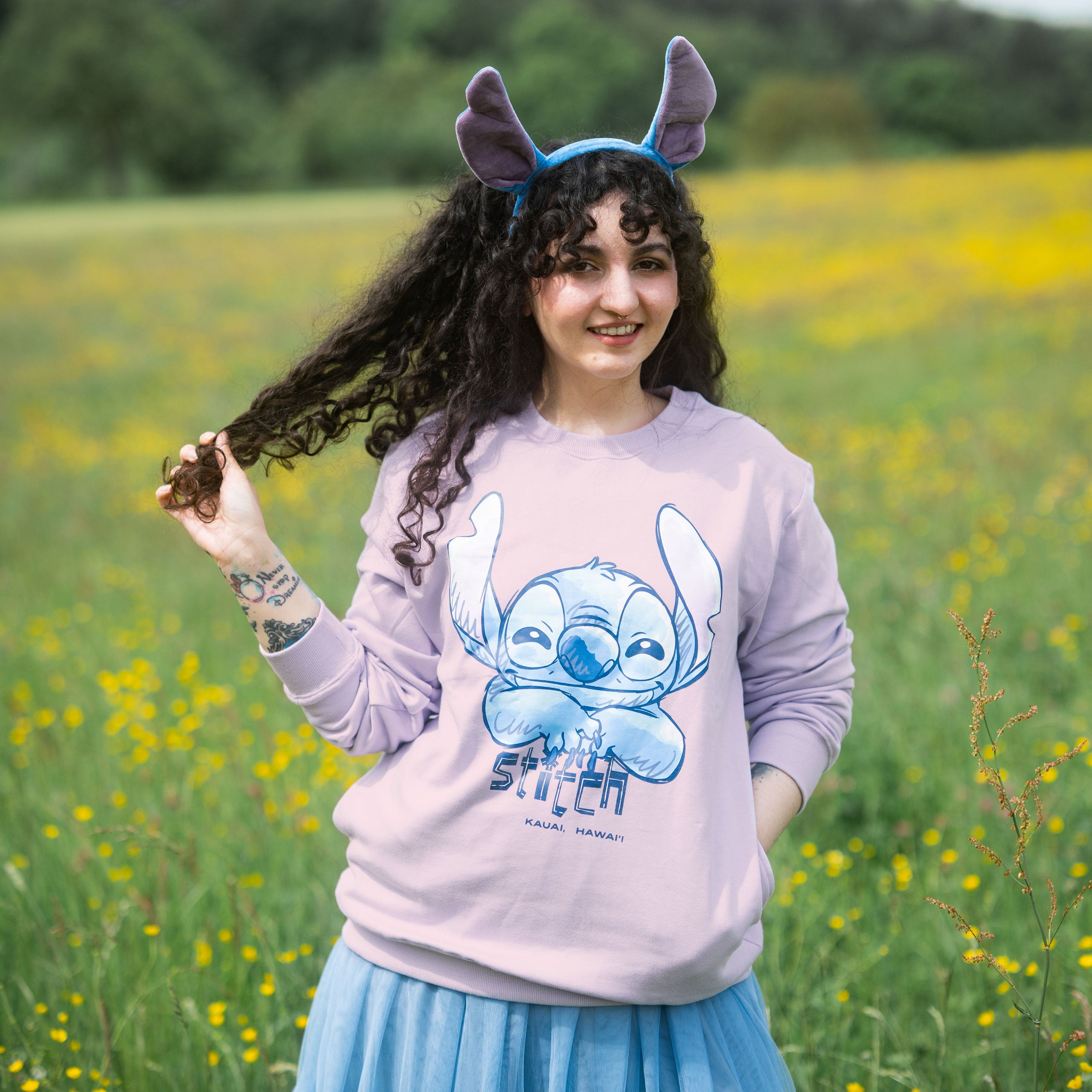 Immagine del prodotto Felpa Stitch Kauai Hawaii - Lilo & Stitch