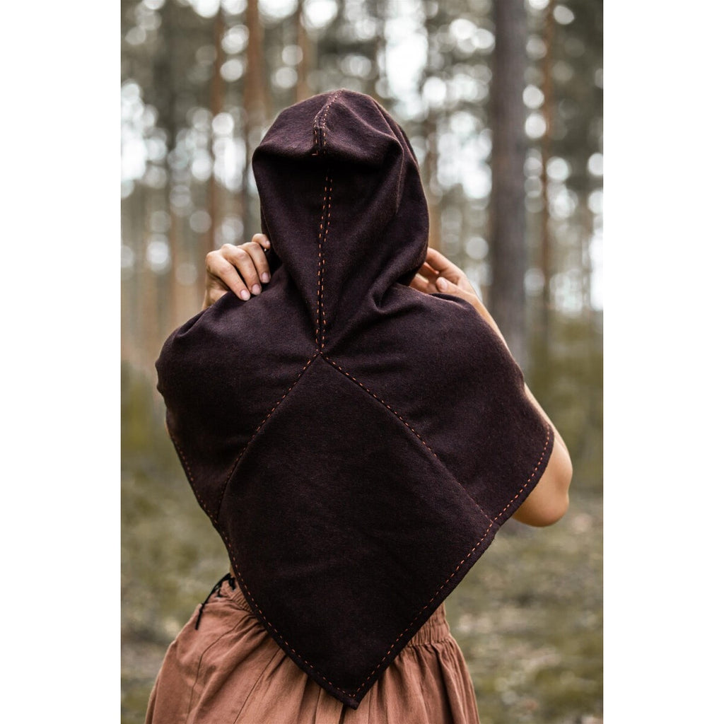 Immagine del prodotto Cappuccio medievale Halfdan marrone