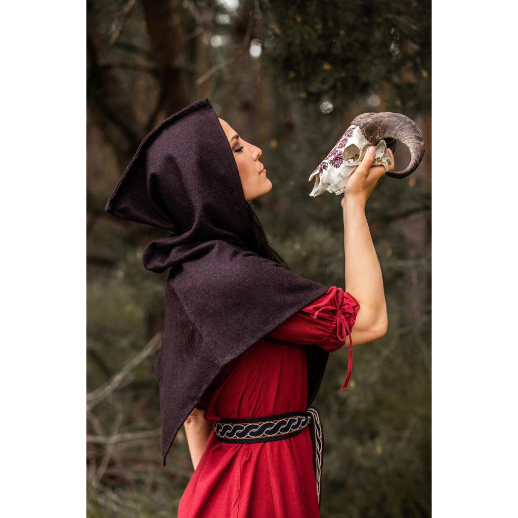 Immagine del prodotto Cappuccio medievale Halfdan marrone