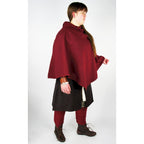 Product image Medieval Hood Egill with Embroidery red