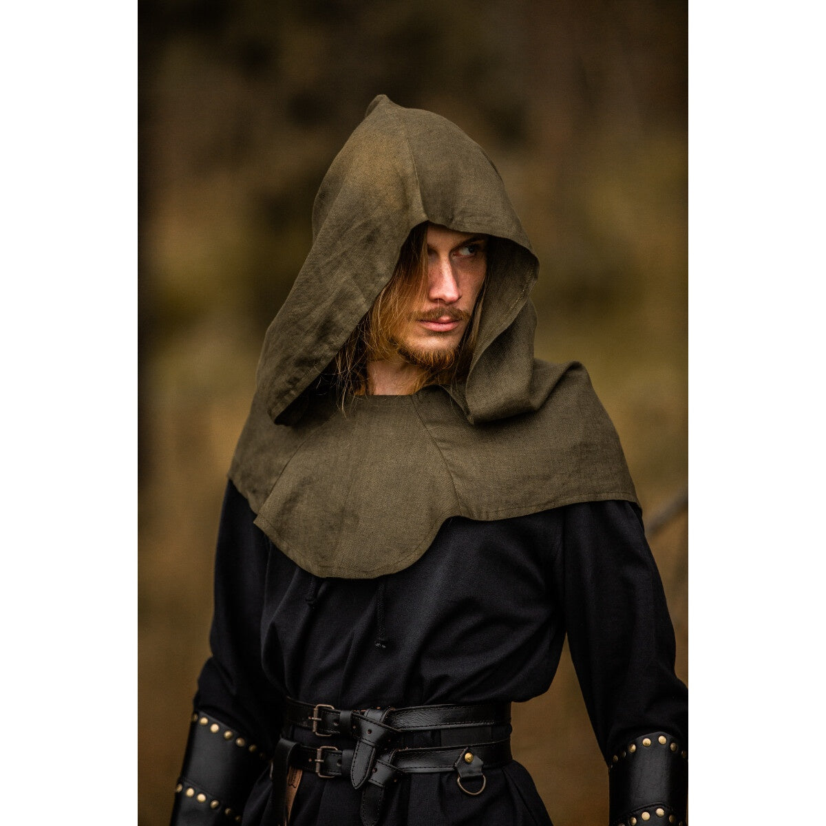 Immagine del prodotto Cappuccio medievale Mannix verde