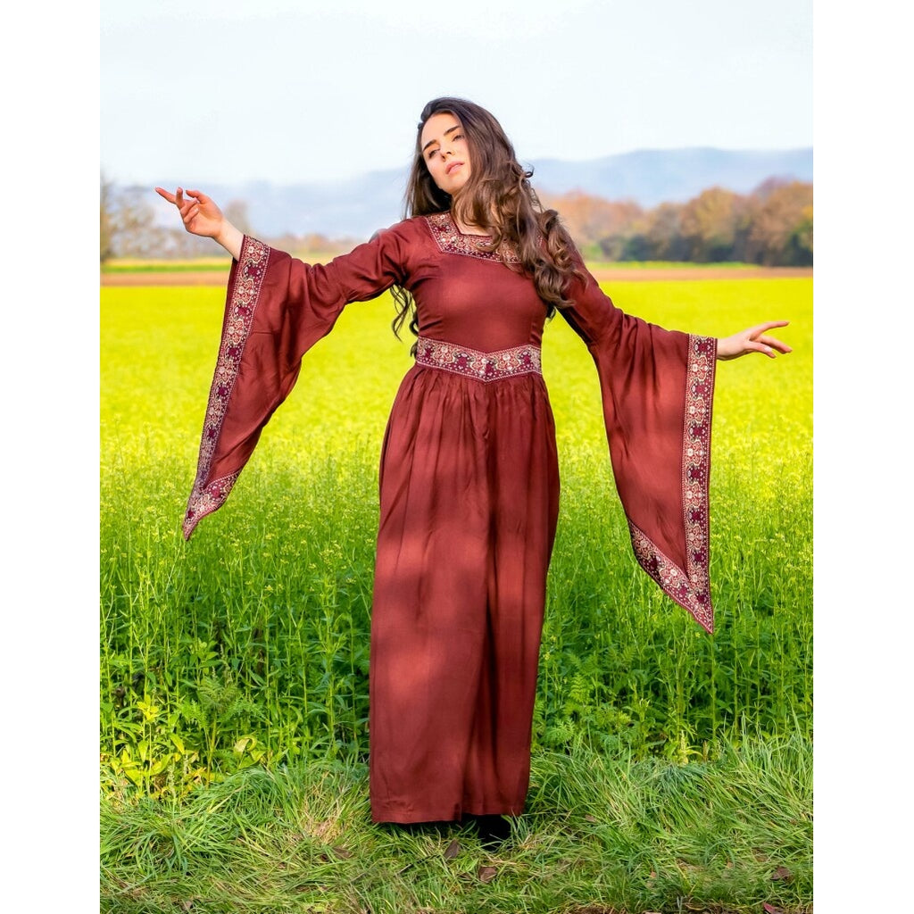 Immagine del prodotto Abito medievale Katharina rosso
