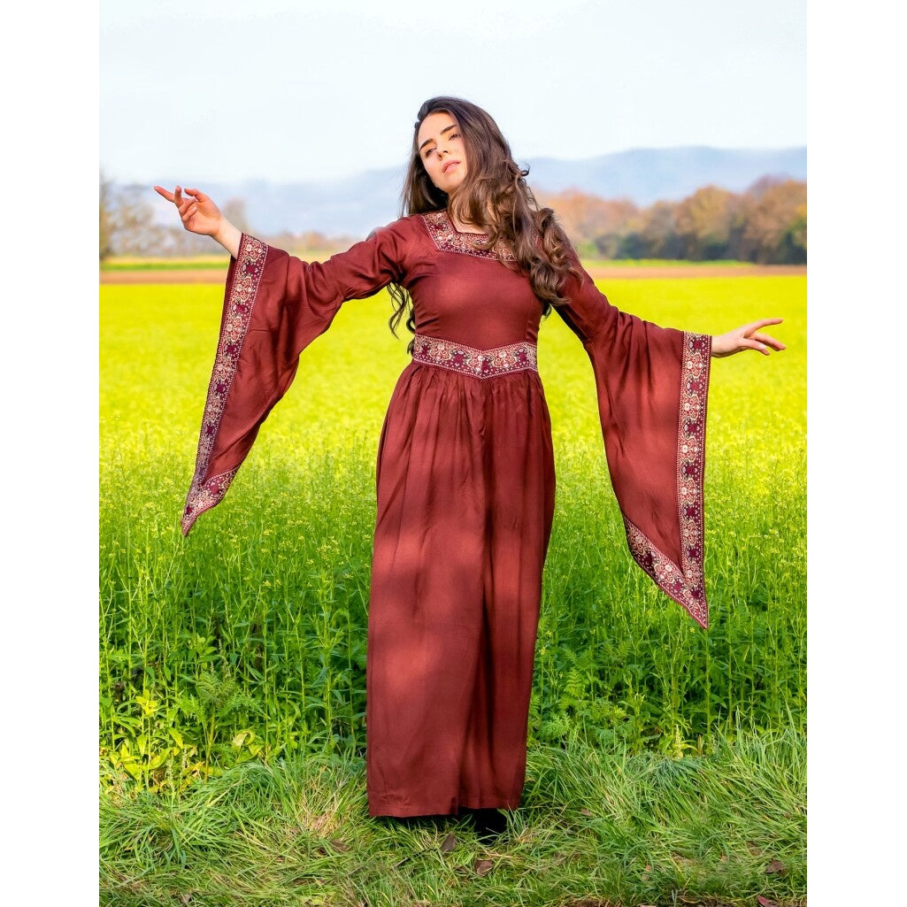 Immagine del prodotto Abito medievale Katharina rosso