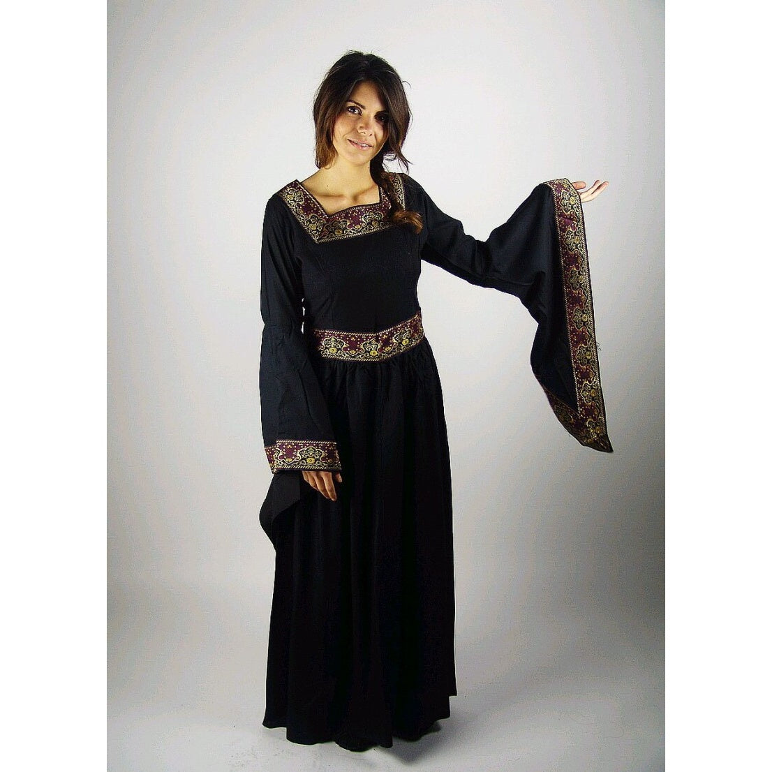 Product image Medieval Dress Katharina Black