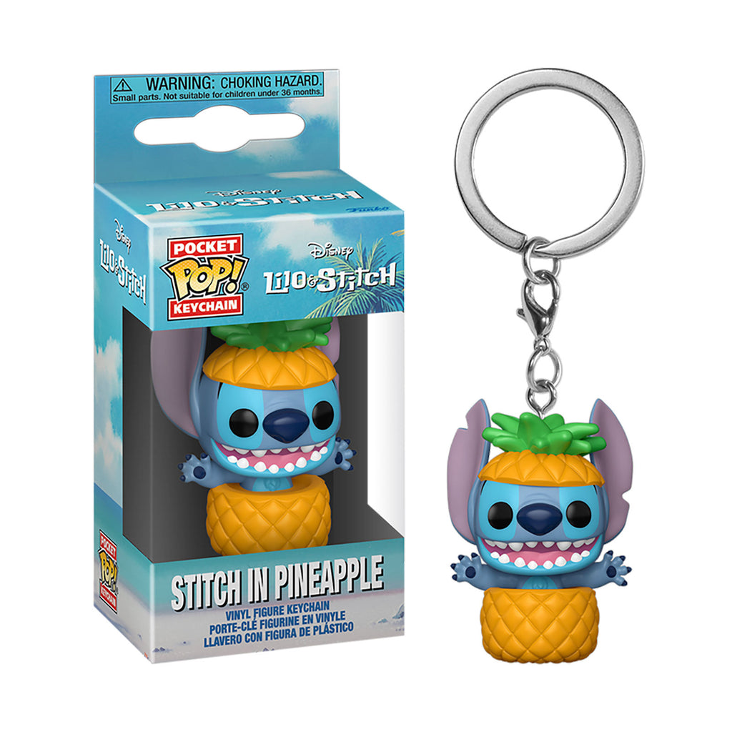 Immagine del prodotto Portachiavi Funko Pop Stitch nell’ananas - Lilo & Stitch