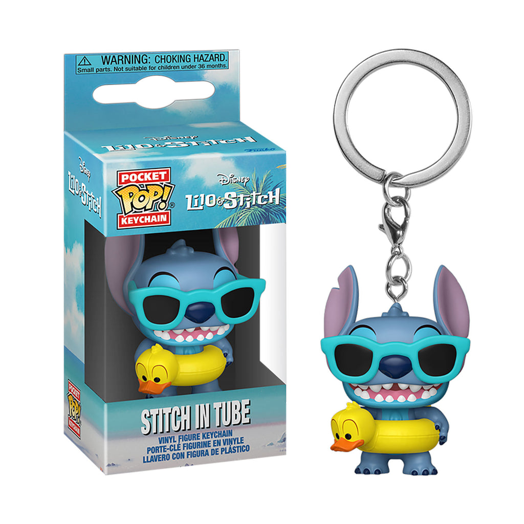 Immagine del prodotto Portachiavi Funko Pop Stitch con ciambella - Lilo & Stitch