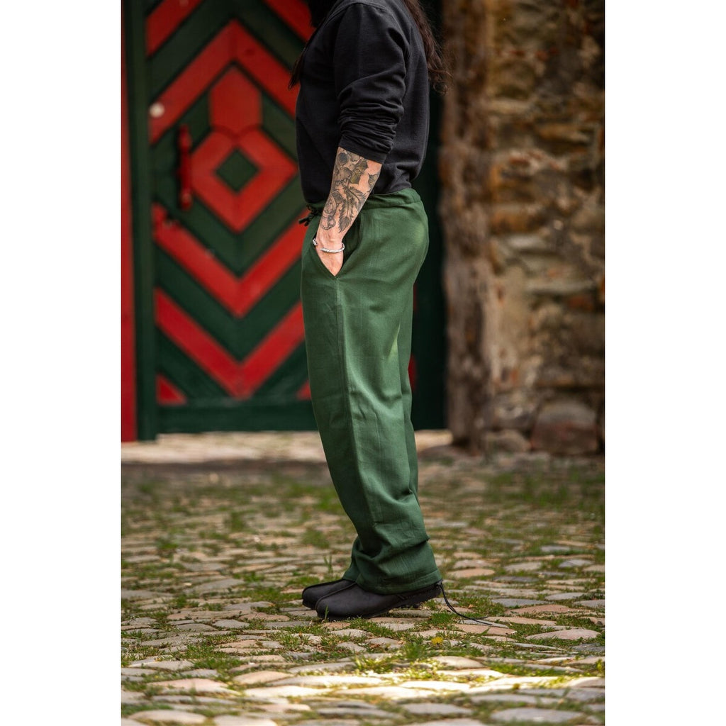 Immagine del prodotto Pantaloni medievali Dirk verdi