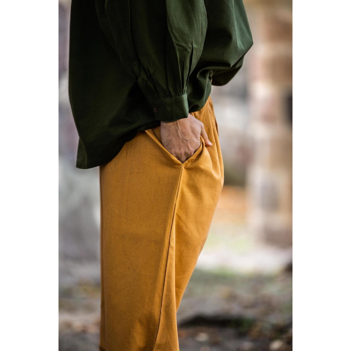 Immagine del prodotto Pantaloni medievali al ginocchio Vincent marrone