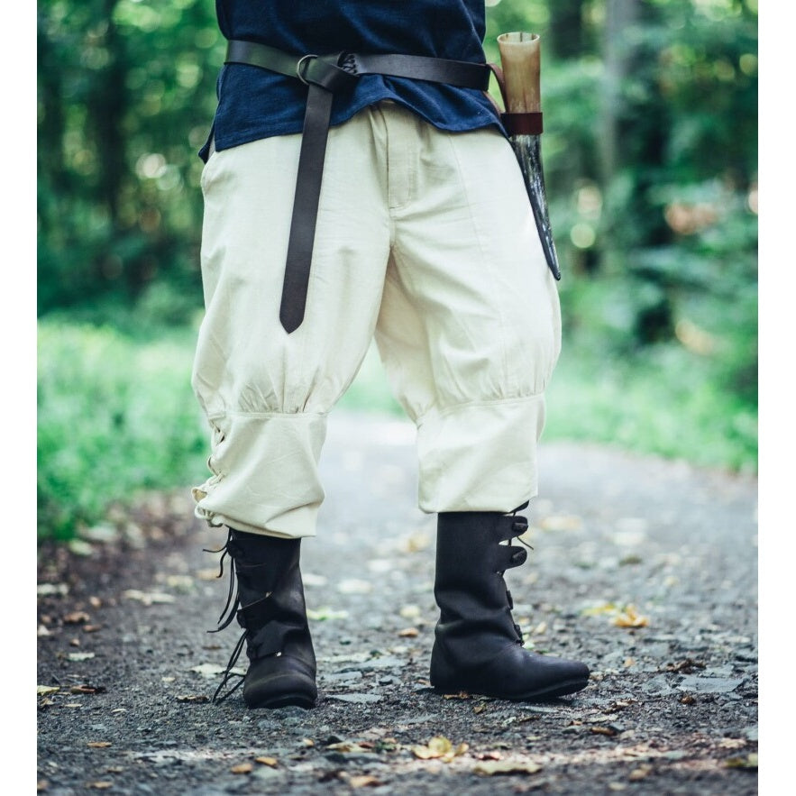 Immagine del prodotto Pantaloni medievali Magnus con allacciatura alle gambe beige