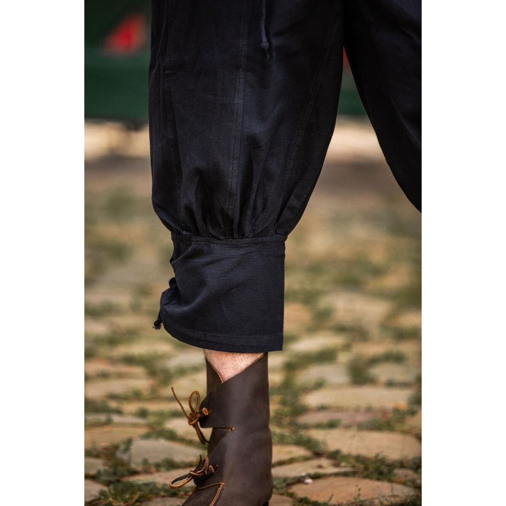 Product image Medieval Knee Breeches Laurence with Lower Leg Lacing black