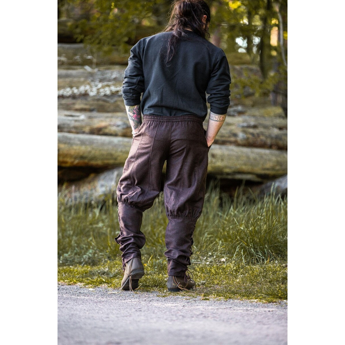 Immagine del prodotto Pantaloni medievali in lana Jorgen marrone