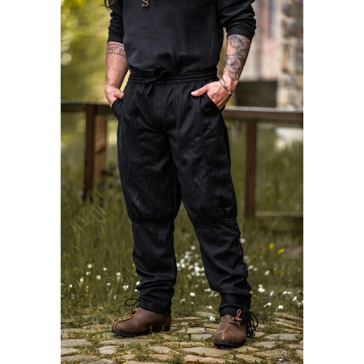 Immagine del prodotto Pantaloni medievali in lana Jorgen neri