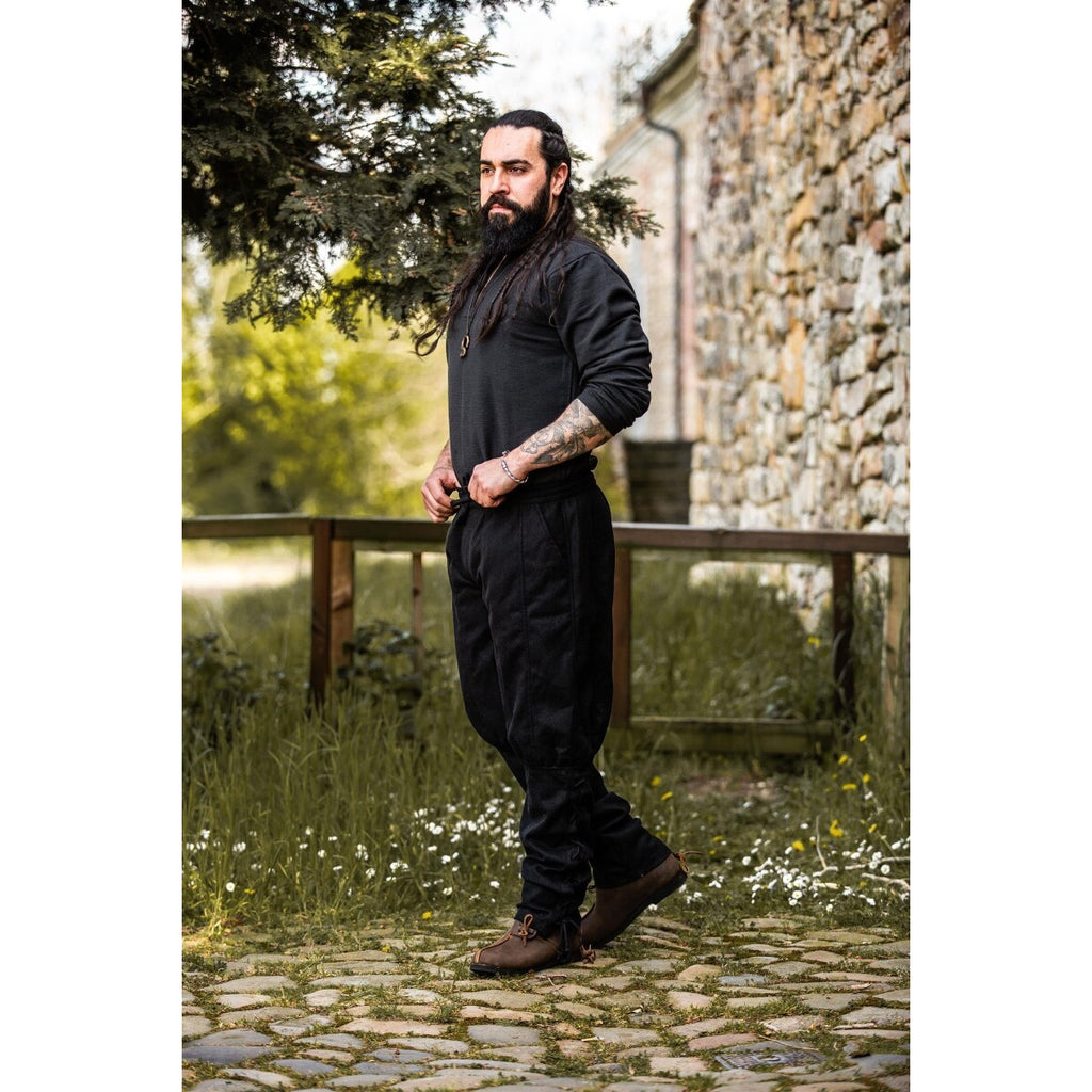 Product image Medieval Woolen Trousers Jorgen black