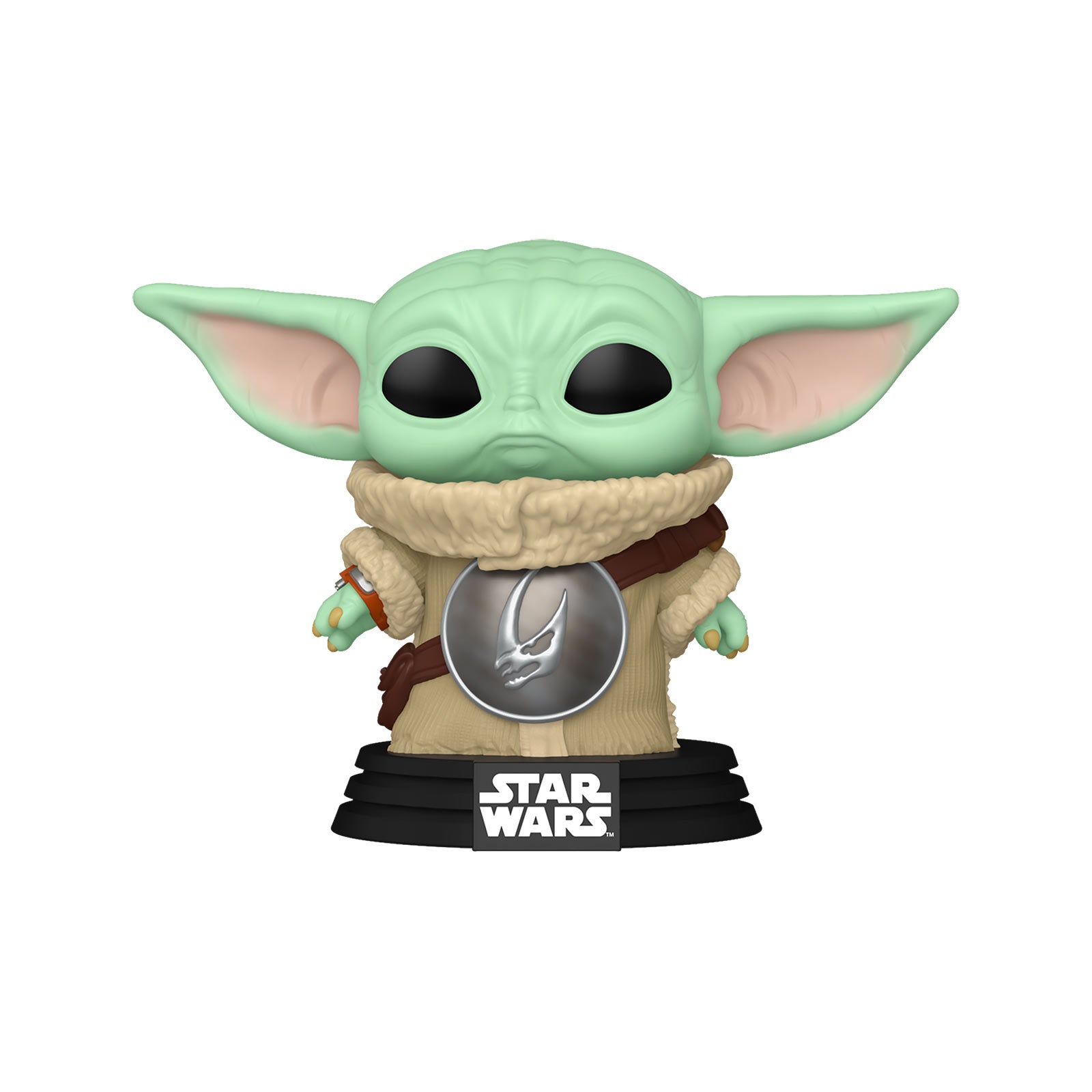 Immagine del prodotto Grogu con armatura pettorale Mudhorn figura Funko Pop Bobble-Head - Star Wars The Mandalorian and Grogu