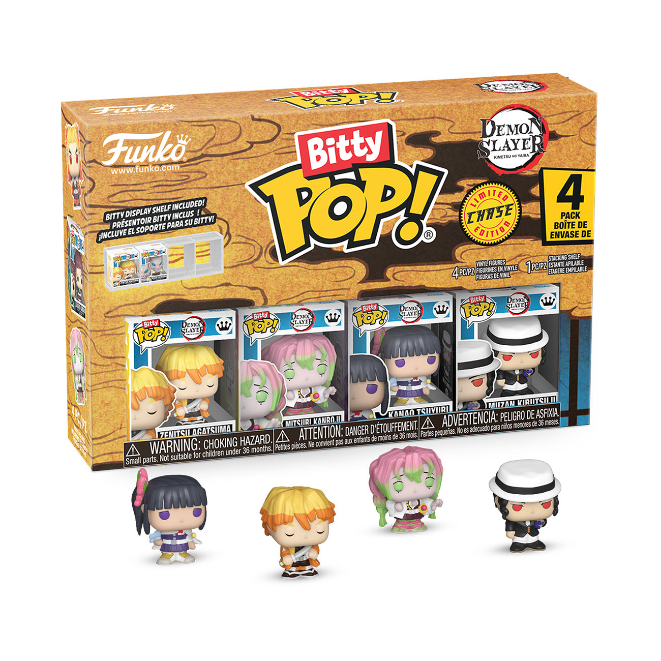 Immagine del prodotto Demon Slayer – Set di 4 figure Funko Bitty Pop Serie 1