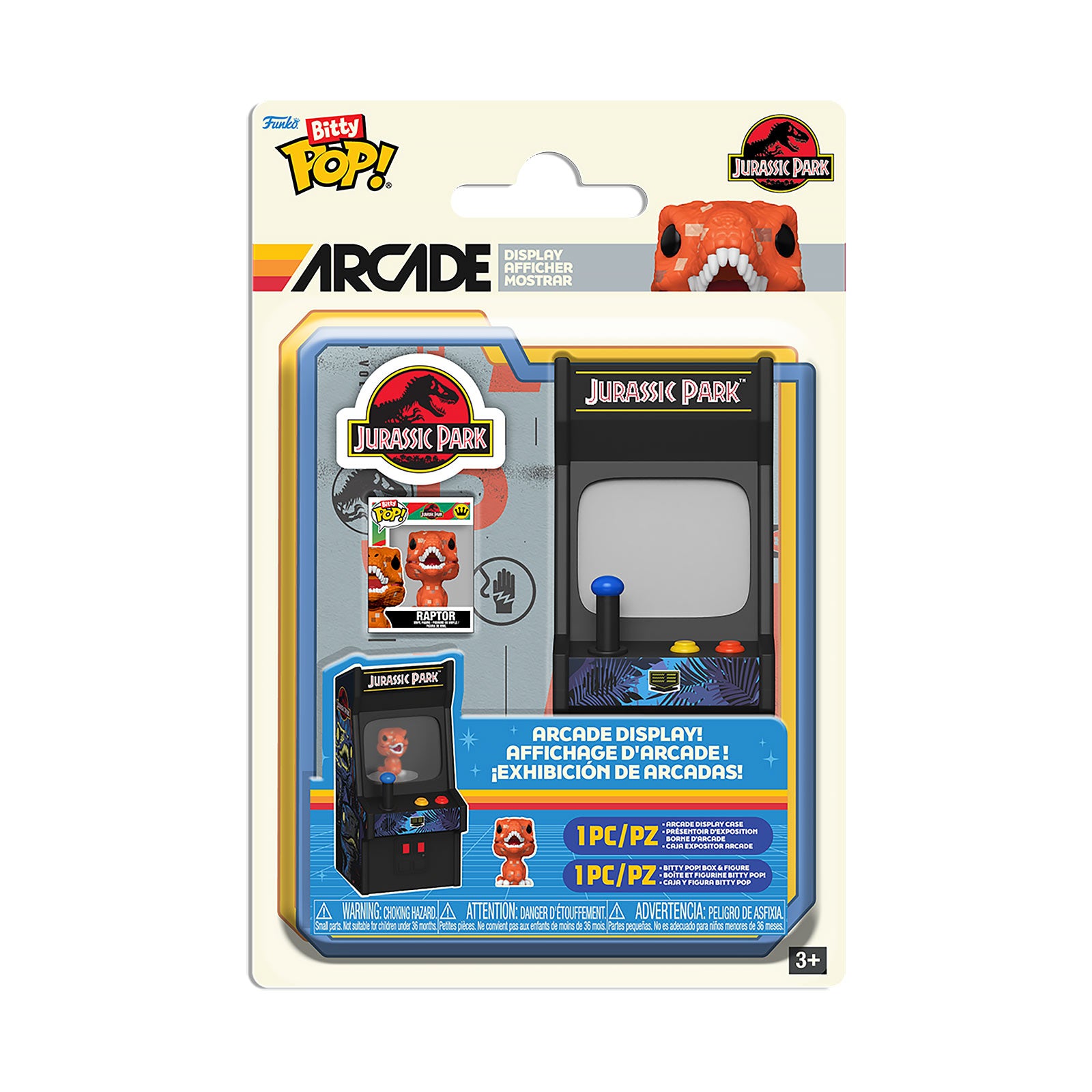 Immagine del prodotto Jurassic Park - Set di figure Funko Bitty Pop Arcade