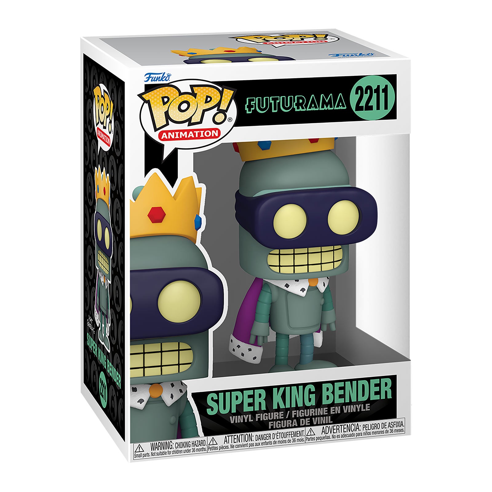 Immagine del prodotto Futurama - Super King Bender figure Funko Pop