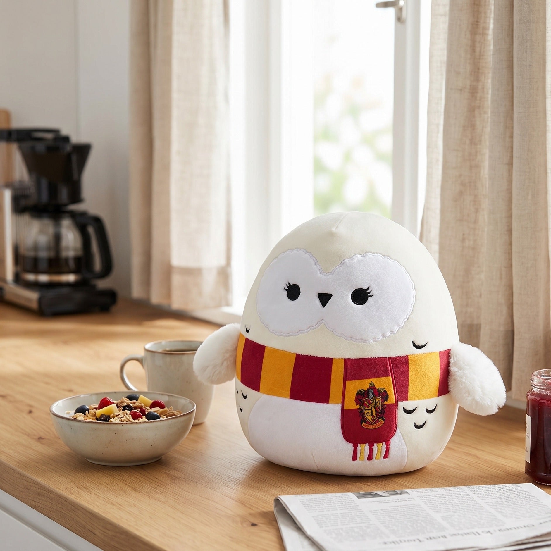 Immagine del prodotto Harry Potter - Peluche Squishmallows Edvige con sciarpa