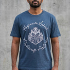 Immagine del prodotto T-shirt stemma Hogwarts blu - Harry Potter