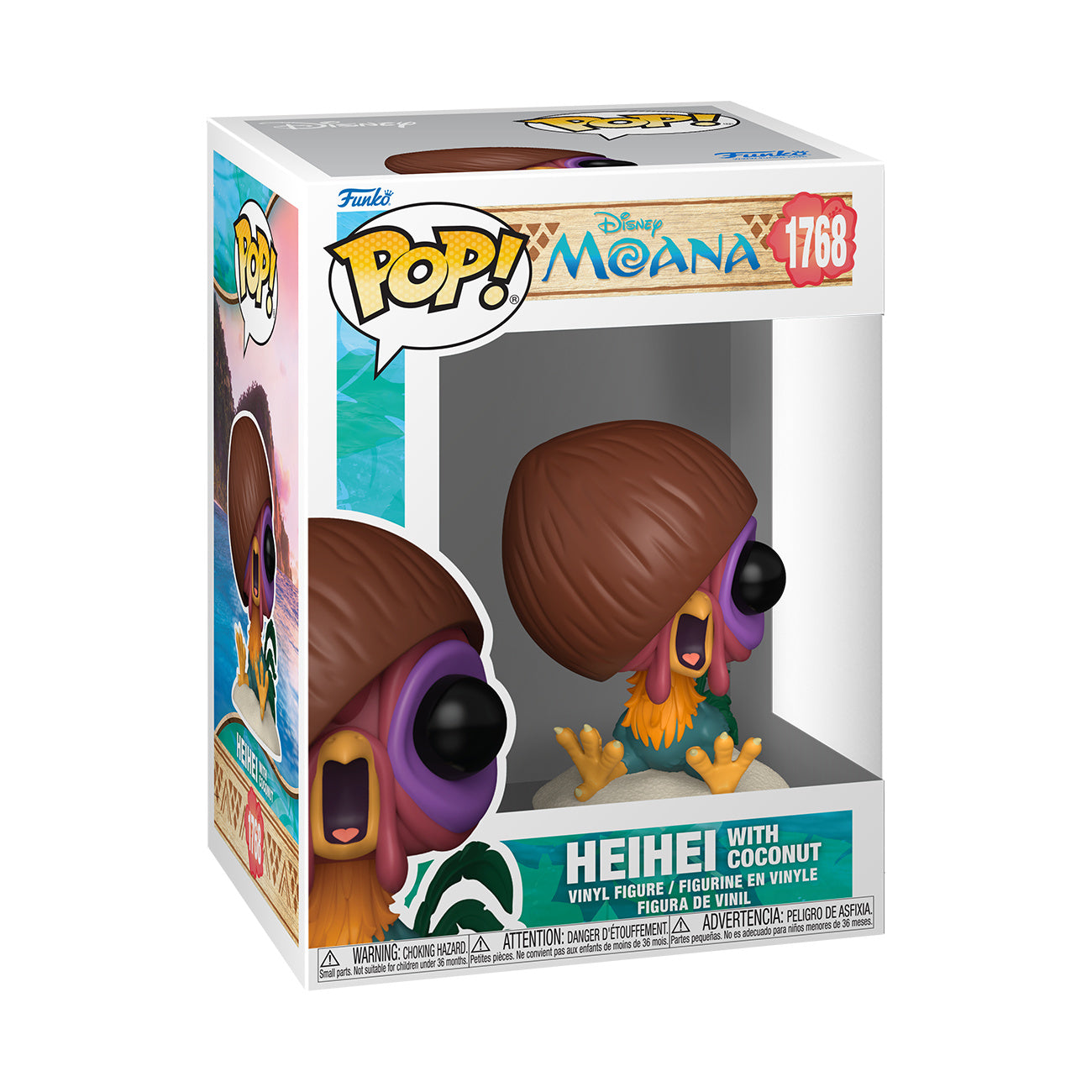 Immagine del prodotto Oceania – Hei Hei con noce di cocco figura Funko Pop!