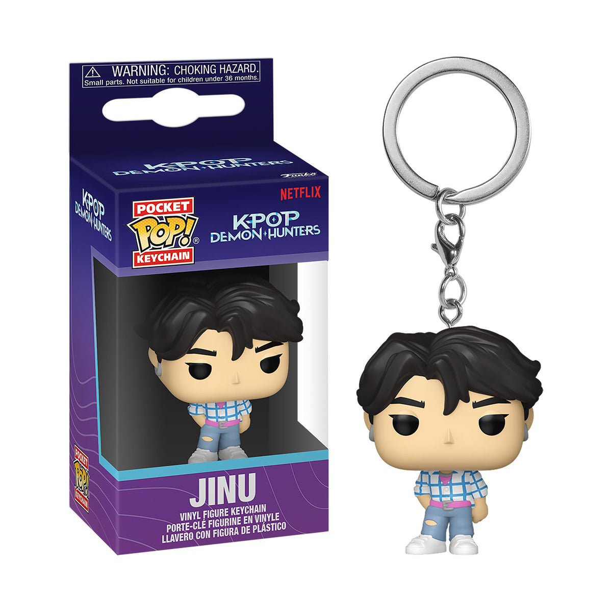 Immagine del prodotto KPop Demon Hunters - Portachiavi Funko Pop Jinu
