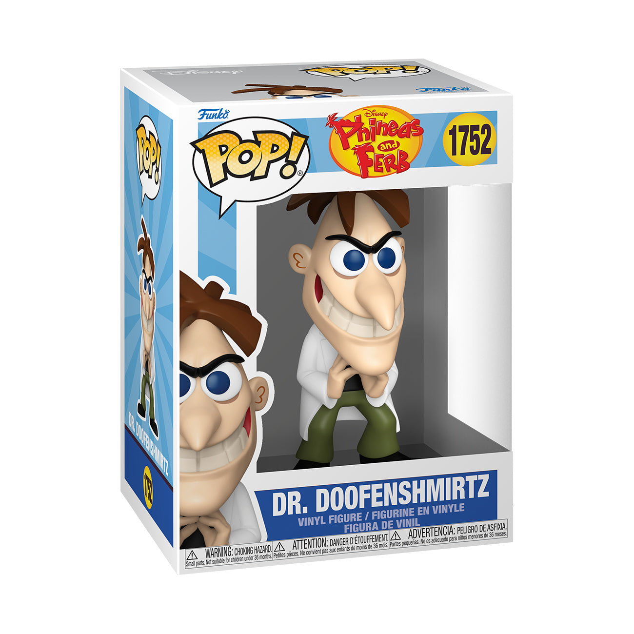 Immagine del prodotto Phineas and Ferb - Figura Funko Pop Dr. Doofenshmirtz