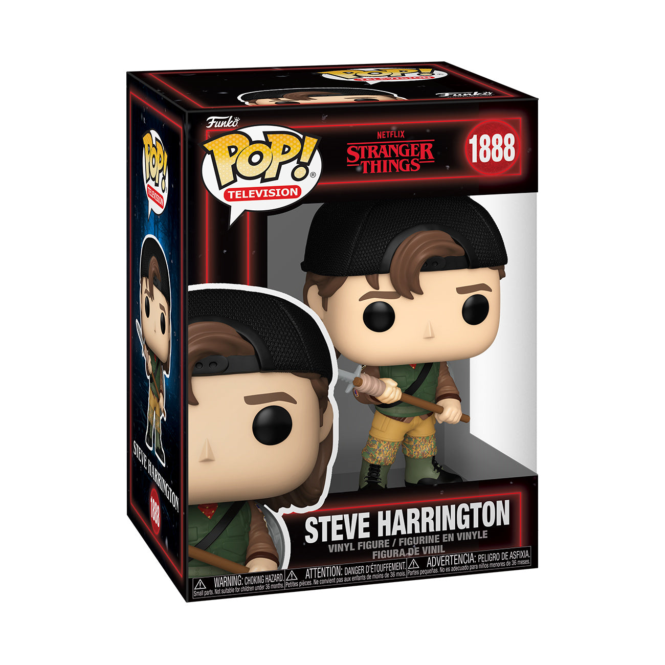 Immagine del prodotto Stranger Things – Steve con lancia figure Funko Pop!