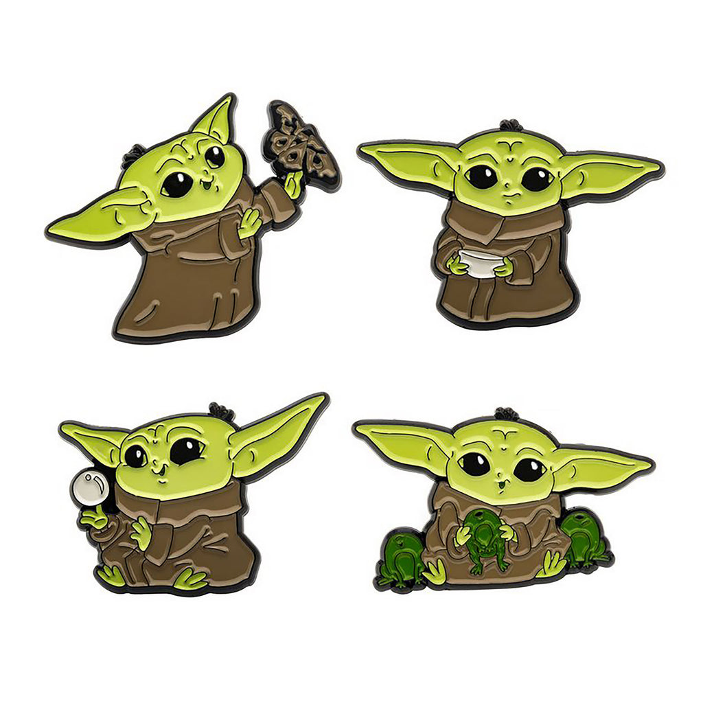 Immagine del prodotto Set di 4 pin Grogu Moods - Star Wars The Mandalorian
